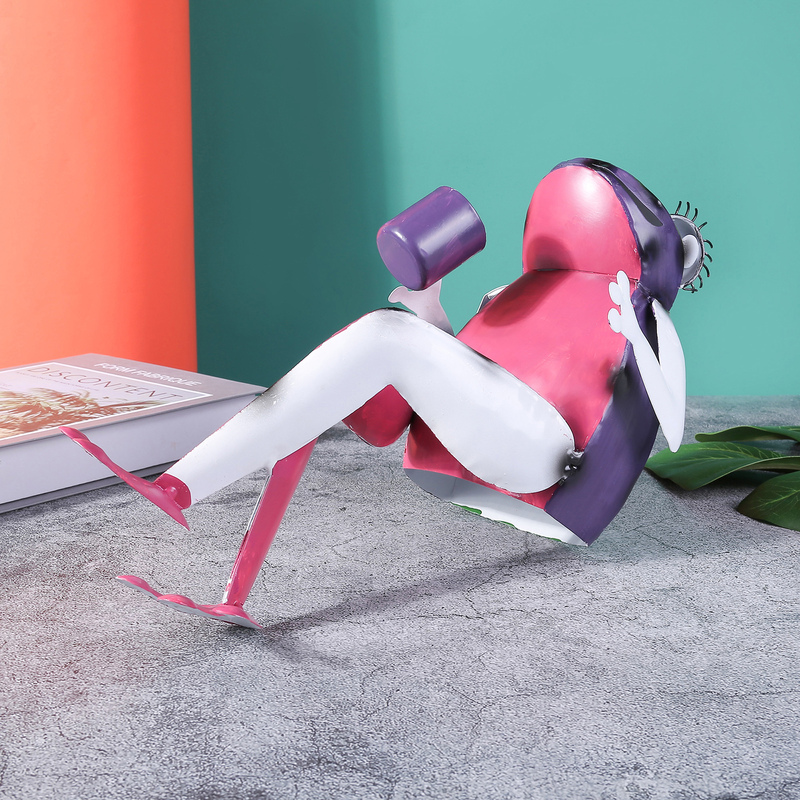 Creative Frog Art Sculpture Decor Unique Frog Sitting