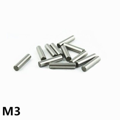 100pcs 3 mm Bearing Steel Cylindrical Pin Locating Pin Needl