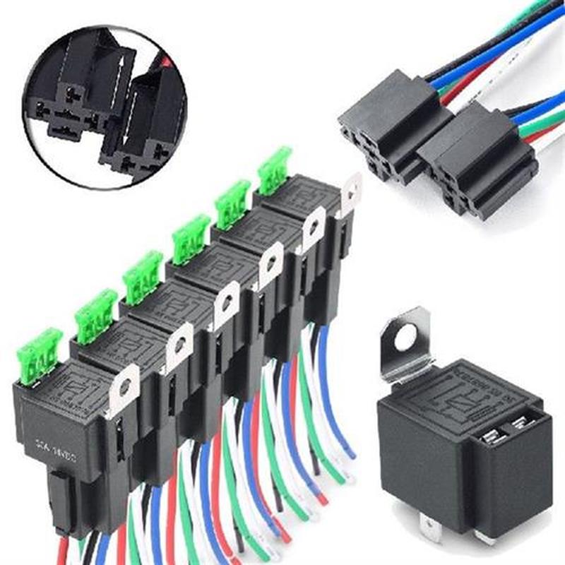 12V DC 4 Pin Car Automotive Fused Relay 30A Normally Open