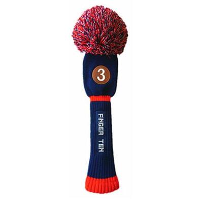 Golf Head Cover Set Driver Pom Pom Iron Clu Covers #3 Fair