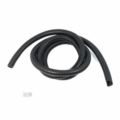 2M 6.6Ft Flexible Corrugated Conduit Tube Pipe Hose Wire Tub