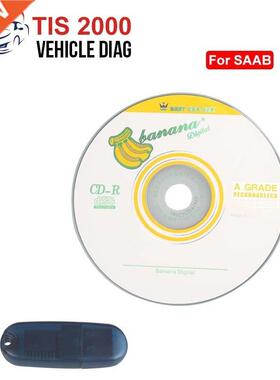 TIS2000 CD and USB KEY for G M TECH2 for SAAB G M Car Model