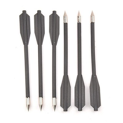 36Pcs 6.3 Inches Colorful Plastic Crossbow Bolts Arrows for