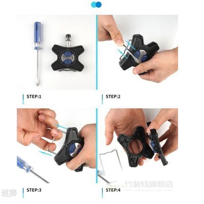 Bicycle Pair Pedals Flat Support Converter for Speedplay Zer