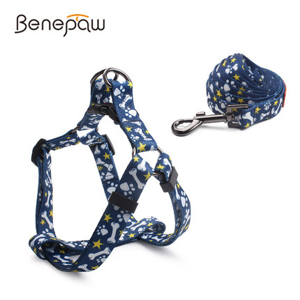 Benepaw Quality No Pull Dog Harness And Leash Set