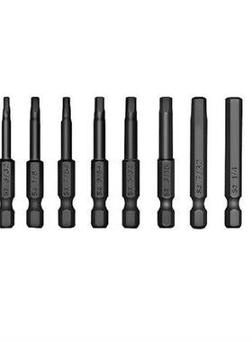 10Pcs 50mm Imperial Hex Head Allen Wrench Drill Bits Set S2