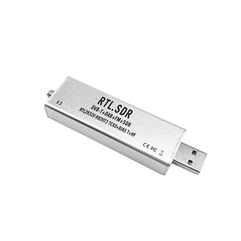 RTL- SDR Receiver RTL282U R820T2 Chip 1PPM TCXO ADS-B 0.1MH