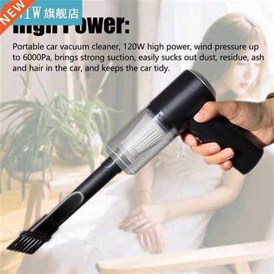 Cordless High Power Handheld Vacuum Cleaner Rechargeable Car