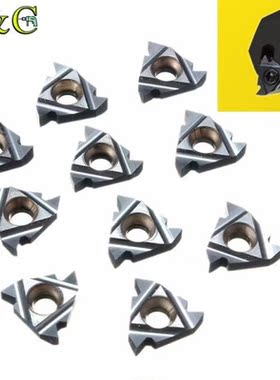 10pcs 16IR AG60 Carbide Threading Inserts Internal Turning T