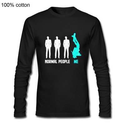 Men's Normal People Me Funny Scuba Diving T Shirts D