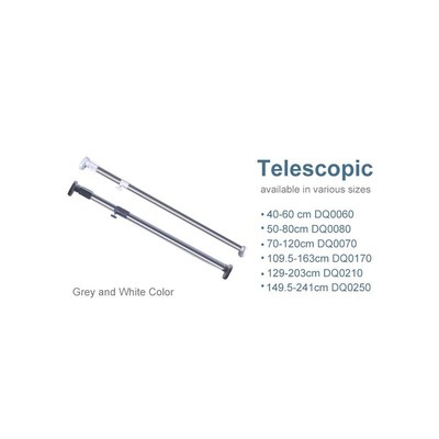 Hanging-Rail Curtain-Rod Wardrobe Extendable Shower-Window B