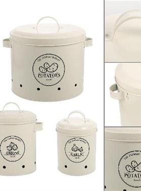 Potato Storage Onion Garlic Keeper Container Kitchen