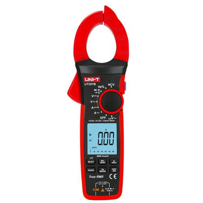 UT206B / UT207B / UT208B 1000A True RMS Digital Clamp Meter;