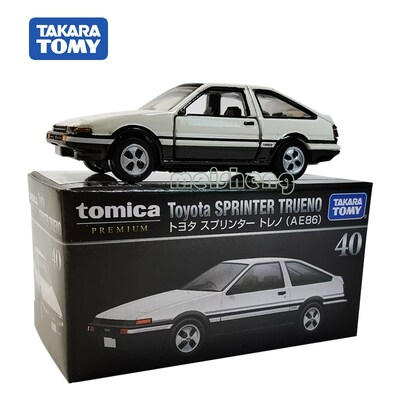 TOMY, more makar TOMICA alloy car model simulation AE86