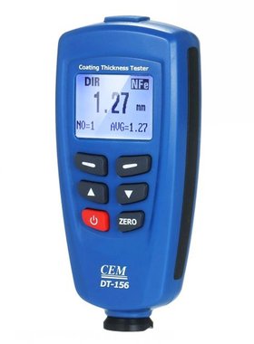 LCD Coating Thickness Tester CEM DT-156 Fe/NFe Paint Thickne