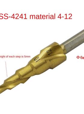 High Quality HSS 4241 Material Triangular Handle Titanium Pl
