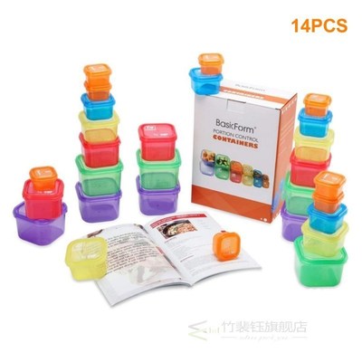 14pcs 21 Day Portion Control Container Fitness Food Storage