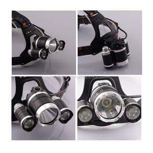 XM-L XML T6 LED Headlight 5000Lm Rechargeable LED Headlamp