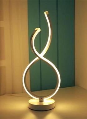 Modern LED Reading Lamp Helical Shape Reading Desk Lights