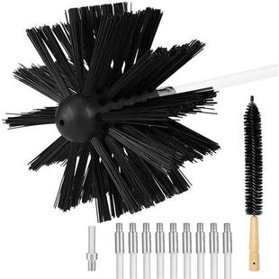 Dryer Vent Cleaner Kit 12 Feet, Flexible 9 Rods Dry Duct Cle