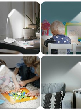 Rechargeable Table Lamp Desk Light Study Room Lamp, Modern T