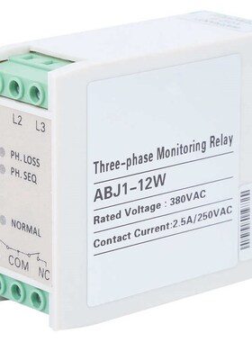 Voltage Phase Sequence Protector 3 Phase Power Supply Monito