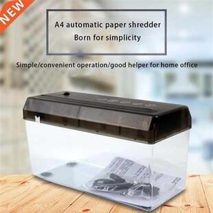USB Electric Dual-Use Mini Paper Shredder Small A4 Bill Lett