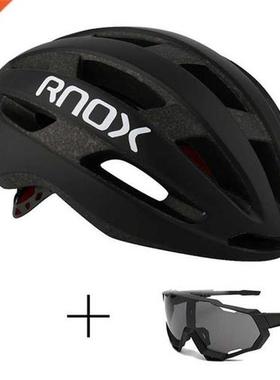 Rnox Aero Bicycle Safety Ultralight Road Bike Helmet Red MTB
