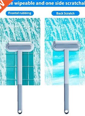 Window Glass Cleaning Squeegee 4-in-1 Glass Cleaner Long