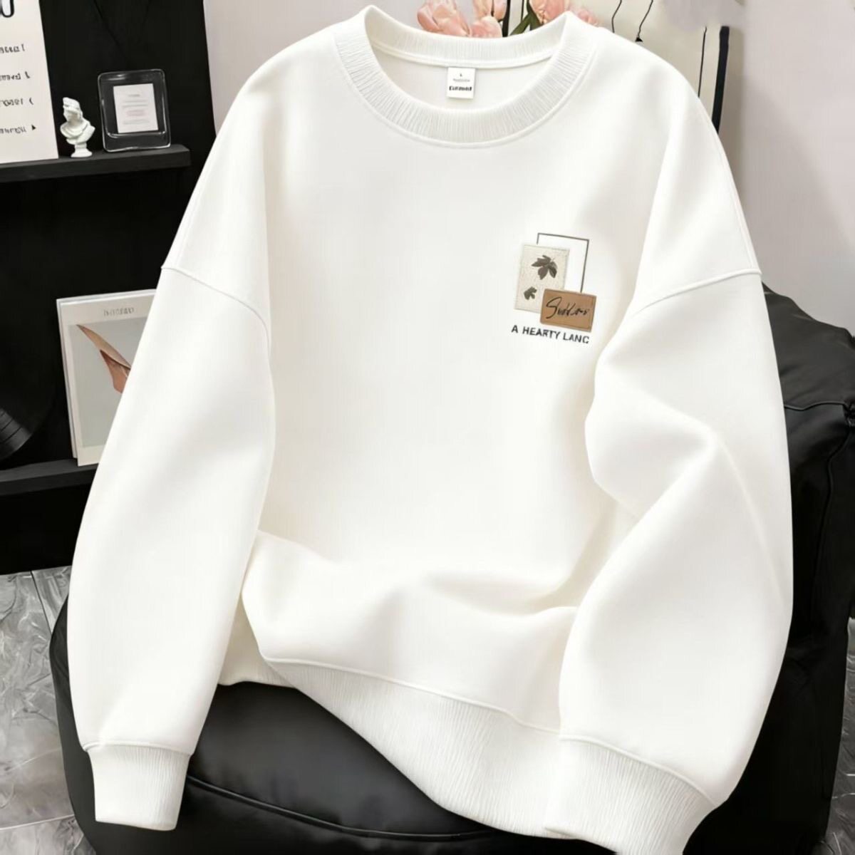 加绒加厚中大童卫衣男童圆领上衣秋冬季宽松儿童舒适慵懒风上衣,童装/婴儿装/亲子装,T恤,淘宝优惠券,粉丝福利购,淘宝优惠卷