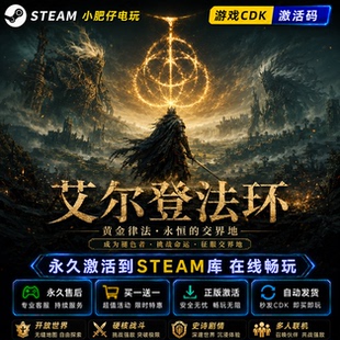 艾尔登法环黄金树幽影 STEAM游戏全球区激活码cdk全dlc 永久入库