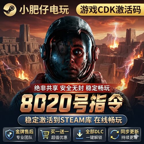 8020号指令 STEAM游戏 全球区激活码cdk 正版入库 全dlc 包更新