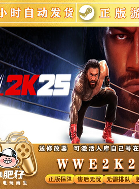 Steam WWE2K25  激活入库全DLC 包更新全球区 CDKEY