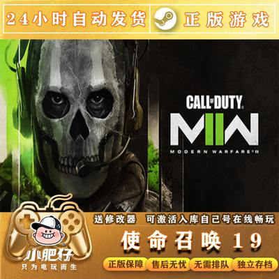 STEAM使命召唤19激活码COD19/16/20/21/5/6/7/8单机剧情离线PC