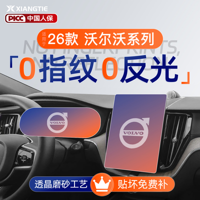 沃尔沃系列【磨砂钢化膜】无指纹
