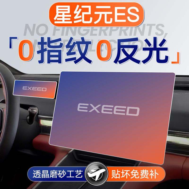 星纪元ES【磨砂钢化膜】无指纹
