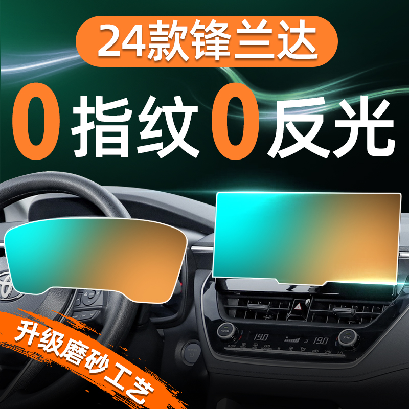 锋兰达【磨砂钢化膜】无指纹
