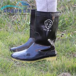 雨鞋雨靴男士高筒中筒短筒防滑胶鞋水靴套鞋男低帮轻便防水雨鞋。