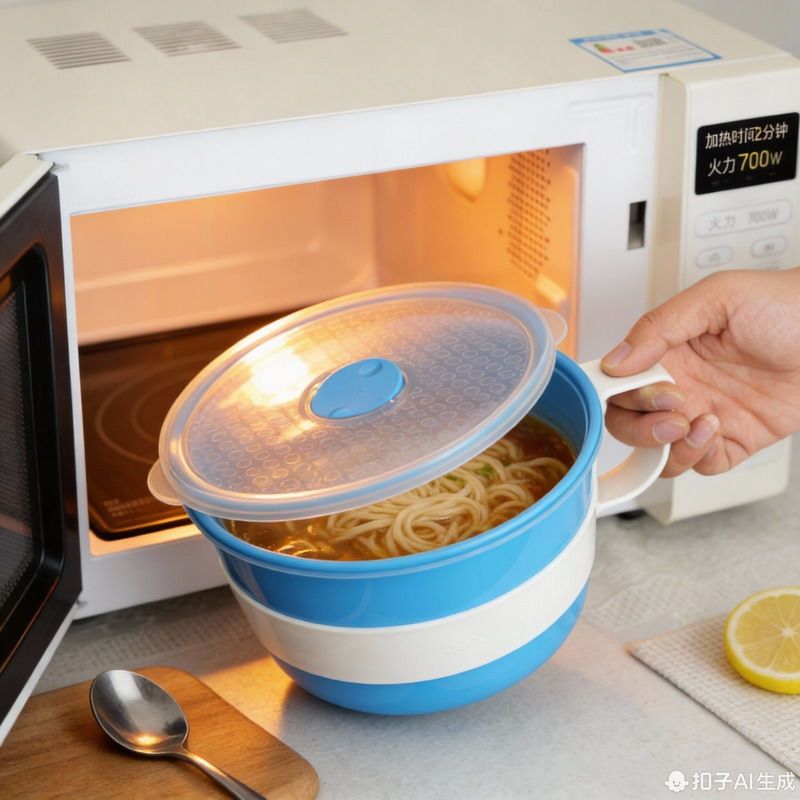 微波加热饭盒洗碗机清洗便当盒不漏水户外餐盒食品级耐高温汤面碗