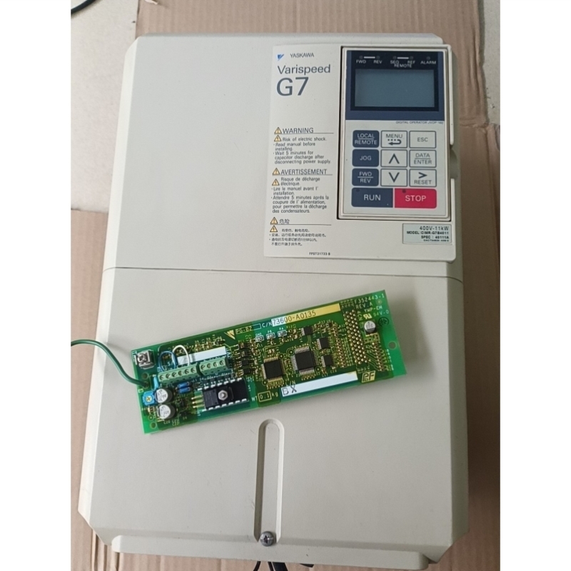 议价安川G7系列变频器 CIMR-G7B4011 带PG-B2分