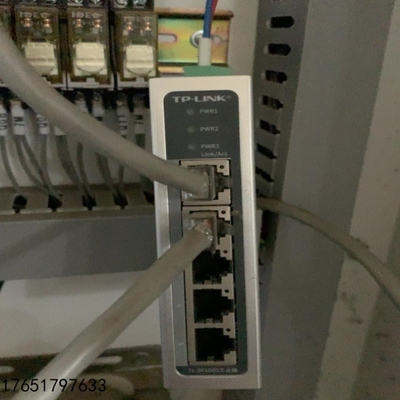 议价议价熔喷电柜拆下来的SF1005工业级交换机