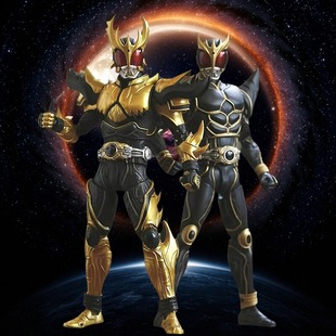 可动究极升华空我真骨雕古迦Kuuga关节可动手办模型摆件