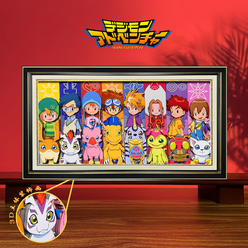 数码宝贝3d全家福动漫暴龙兽