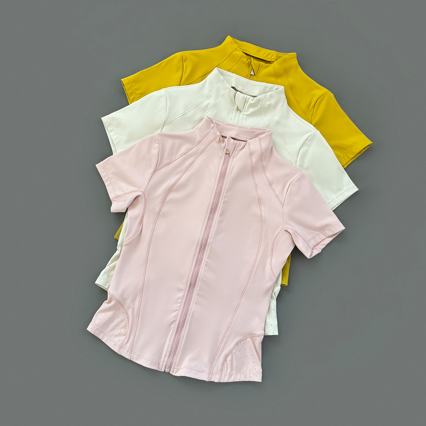 运动短袖女夏季健身房锻炼显瘦速干衣户外爬山跑步健身衣骑行服