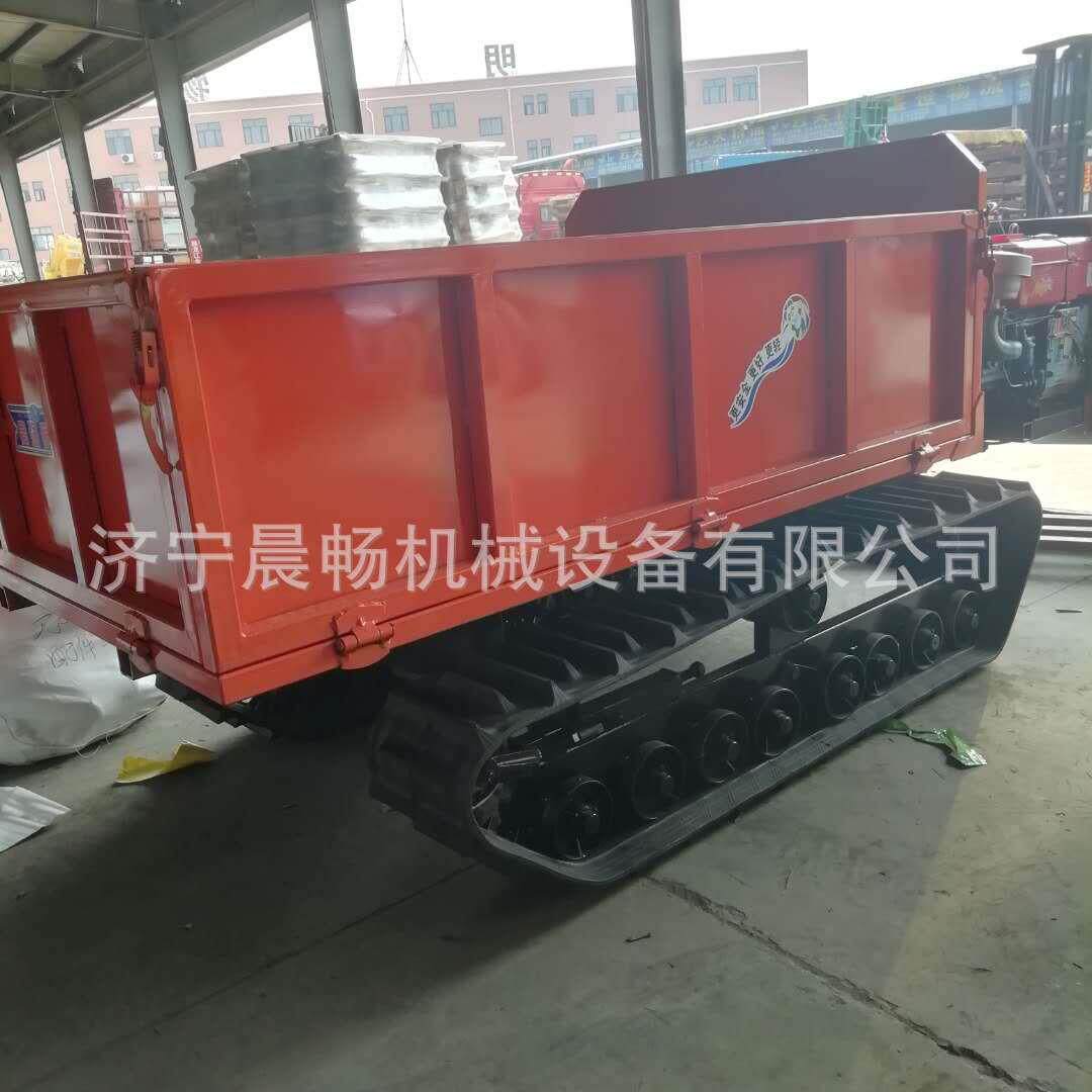 农用履带运输车 防翻滚装置山地履带车 5-12吨水田运输车
