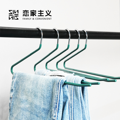 鹅型裤架家用挂裤子衣架专用无痕裤夹防滑2形Z字衣柜内置收纳神器