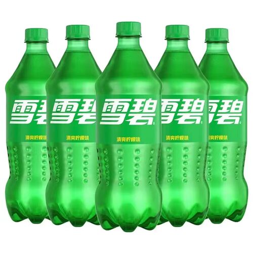 雪碧888ml*3瓶柠檬味汽水