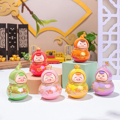 全越小福喜平安葫芦桌面摆件