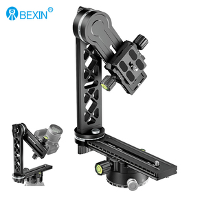 贝欣三维单反三脚架云台套装节点360度摄影手机相机矩阵接片720云全景云台 VR云台俯拍稳定拍摄补天补地