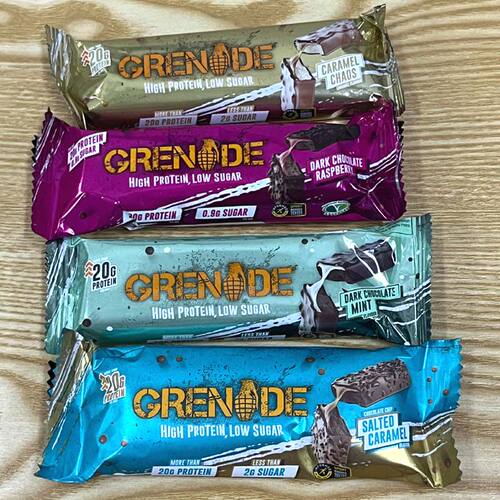 Grenade Bar英国进口代餐饱腹健身能量棒零食小吃 能量蛋白棒